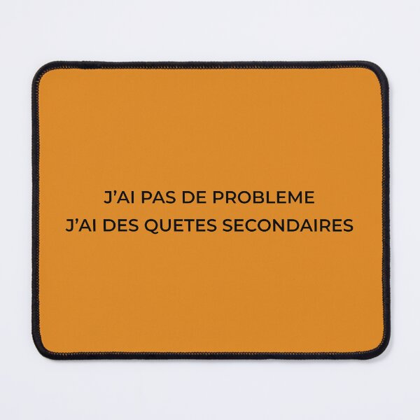 Item preview, I don't have a problem, I have side quests – Minimalist gaming humor designed and sold by JbrauShop.