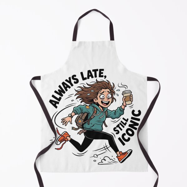 Item preview, Always Late Still Iconic Funny Coffee Design designed and sold by D3monic.