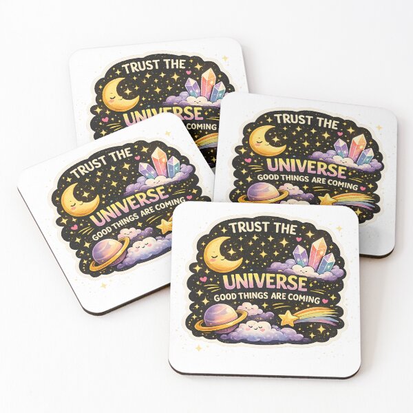 Item preview, Trust The Universe Positive Motivation Sticker designed and sold by SmartDealer.