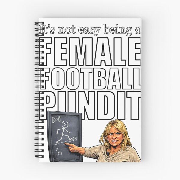 Item preview, It's Not Easy Being a Female Football Pundit designed and sold by halibutgoatramb.