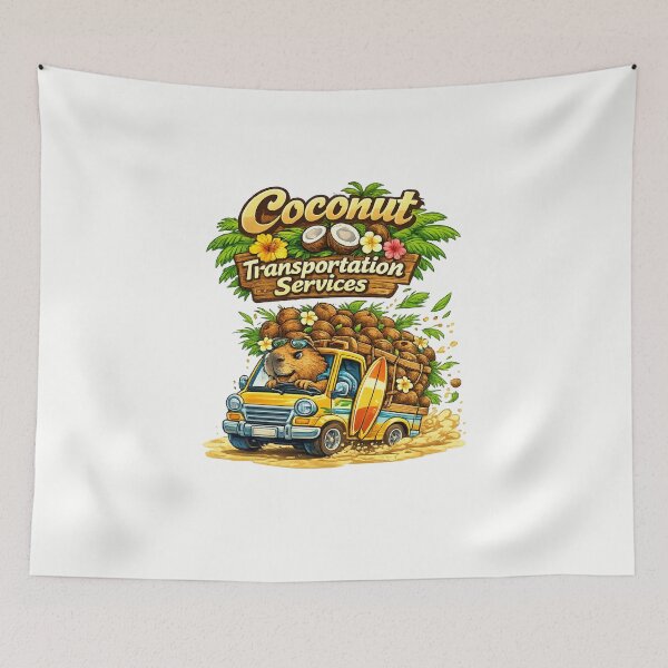 Item preview, coconut services designed and sold by stikrusak.