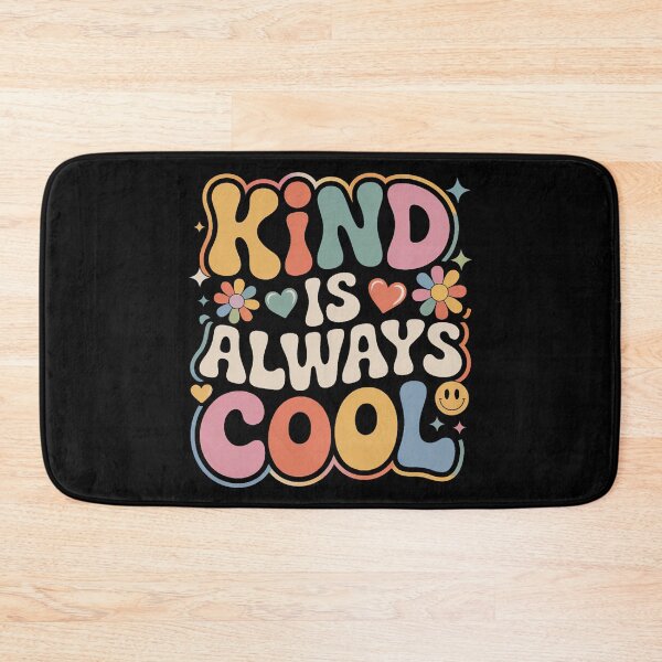 Item preview, Kind Is Always Cool Groovy Retro Typography designed and sold by luffy2374.