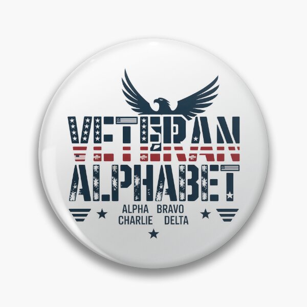 Item preview, Veteran Alphabet Military Phonetic Tribute designed and sold by OlizaPrint.