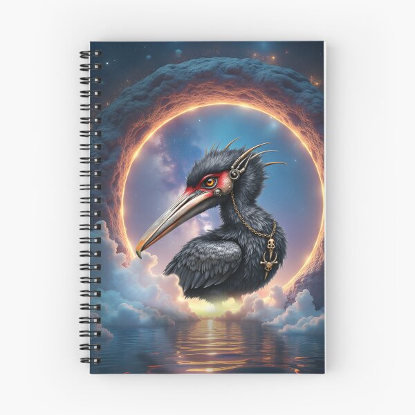 Item preview, The Portal Keeper – Moonlit Guardian of Forgotten Skies designed and sold by nicky2342.