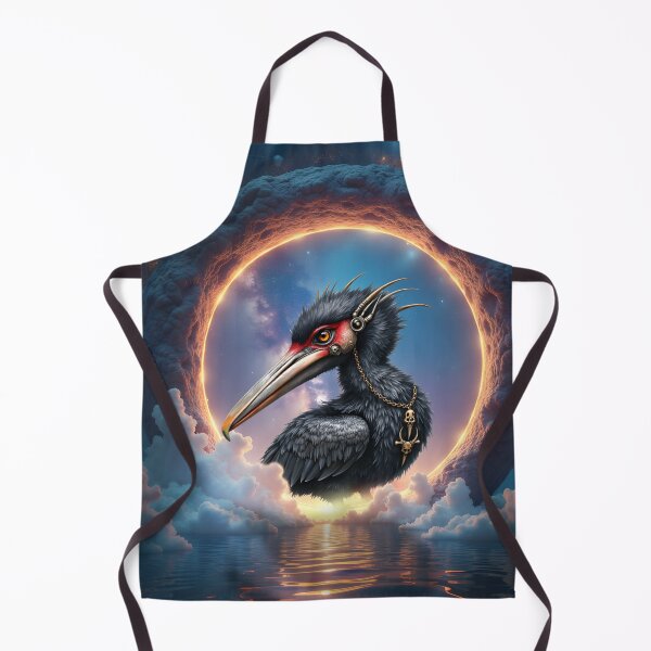Item preview, The Portal Keeper – Moonlit Guardian of Forgotten Skies designed and sold by nicky2342.