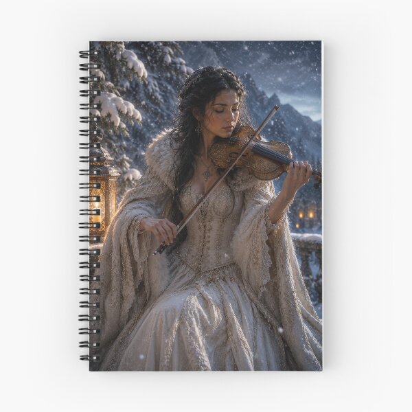 Item preview, Snowy Violin Serenade designed and sold by photoparadise22.