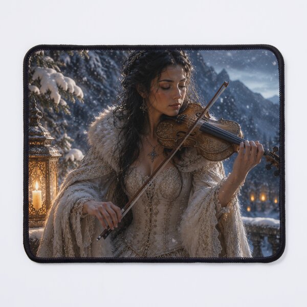 Item preview, Snowy Violin Serenade designed and sold by photoparadise22.