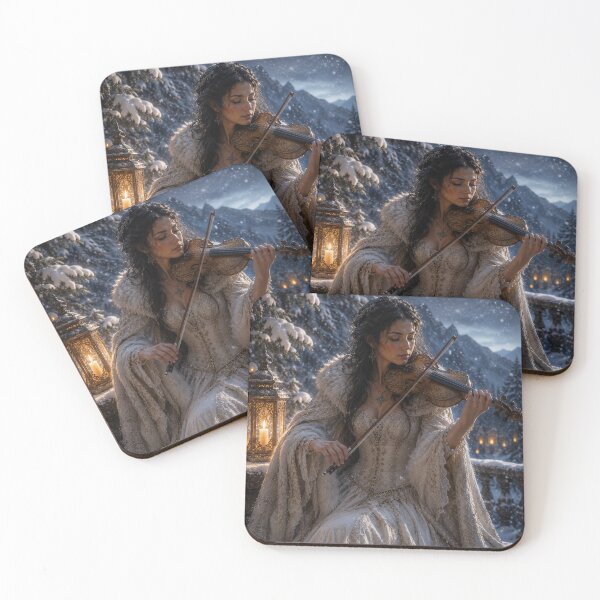 Item preview, Snowy Violin Serenade designed and sold by photoparadise22.
