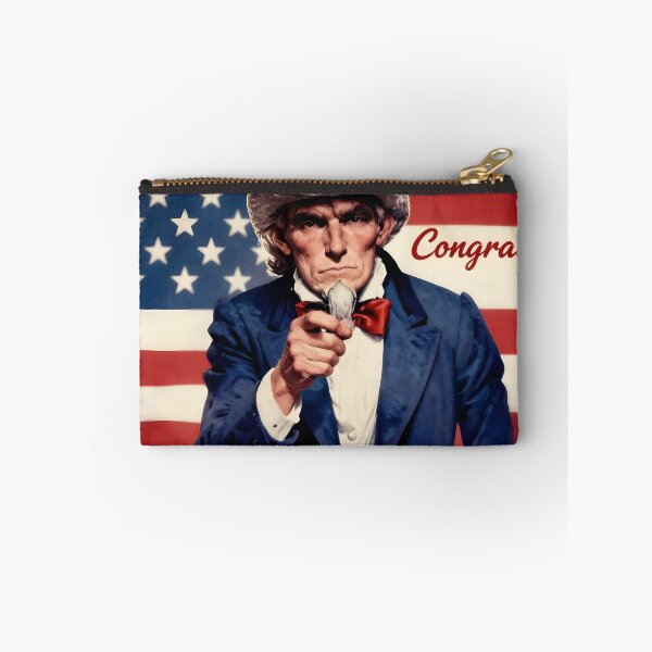 Item preview, Uncle Sam USA 250 Congrats Patriotic Vintage Poster designed and sold by DW-AiRT.