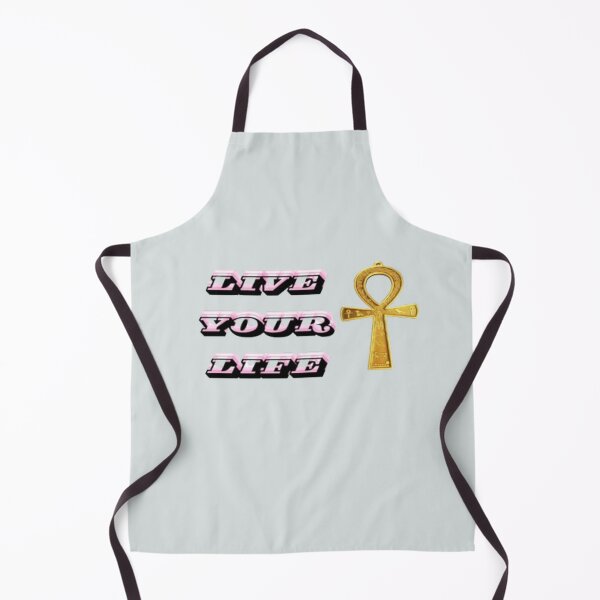 Item preview, Live Your Life Ankh Symbol Typography Design designed and sold by Wadotahir.