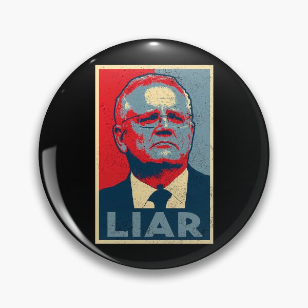 Item preview, Liar Scott Morrison Worn Design designed and sold by yanamily.