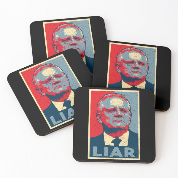 Item preview, Liar Scott Morrison Worn Design designed and sold by yanamily.