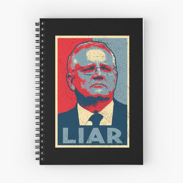 Item preview, Liar Scott Morrison Worn Design designed and sold by yanamily.