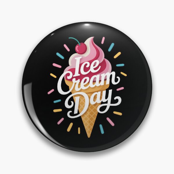 Item preview, Ice cream Day birthday summer ice cream lover designed and sold by sailorjessiArt.