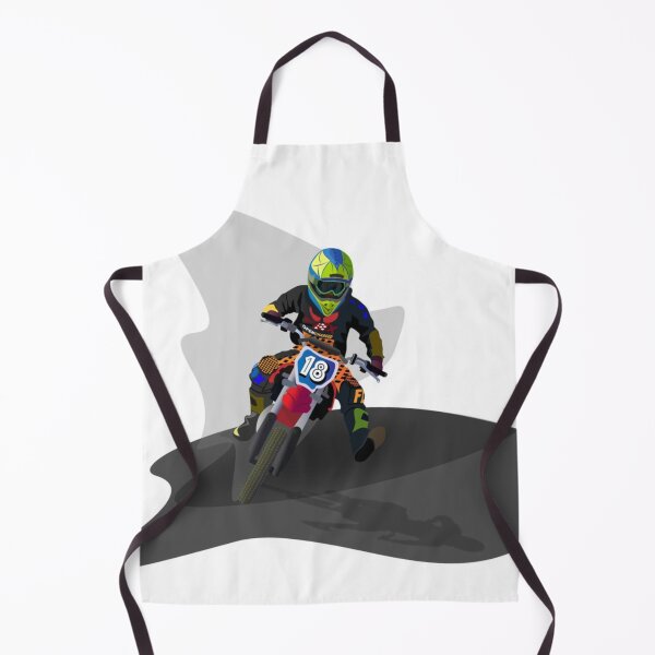 Item preview, Motocross Rider Number 18 — Vector Illustration designed and sold by jimmytedesky.
