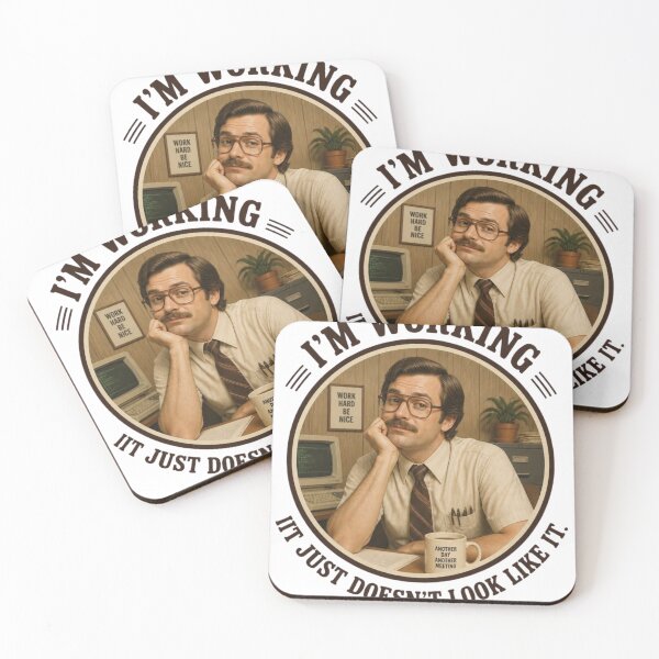Item preview, I'm Working It Just Doesn't Look Like It Funny Office Worker  designed and sold by redblink store.