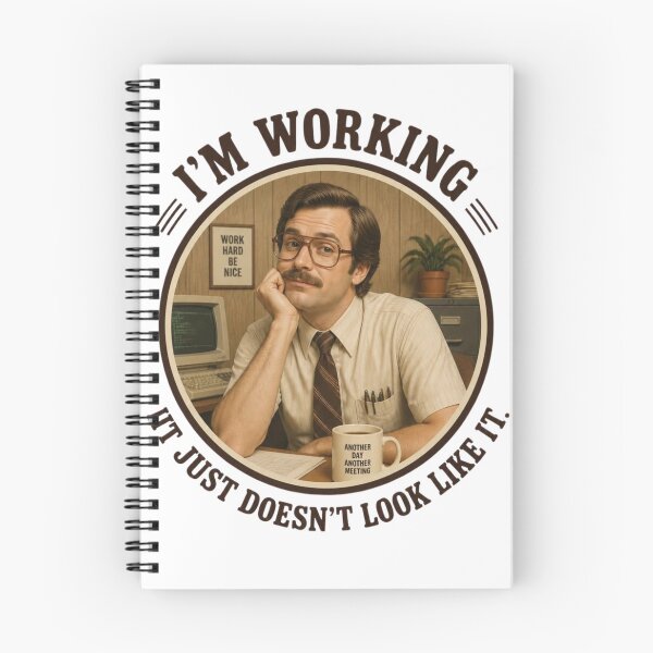 Item preview, I'm Working It Just Doesn't Look Like It Funny Office Worker  designed and sold by redblink store.