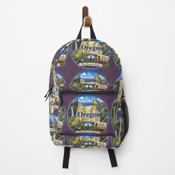 Item preview, Oregon - Collect America with Freckle and Spencer designed and sold by CollectrsCornr.