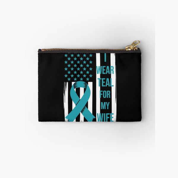 Item preview, I Wear Teal for My Wife Cervical Cancer Awareness designed and sold by sailorjessiArt.