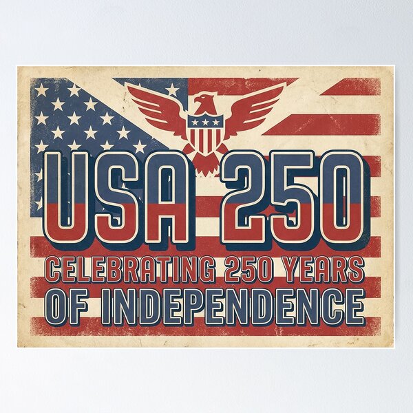 Item preview, USA 250 Celebrating 250 Years of Independence Vintage designed and sold by DW-AiRT.