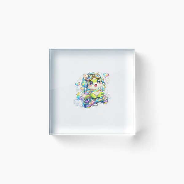 Item preview, Neon Gamer Frog – Pixel Power Kawaii Sticker designed and sold by blossomfun.