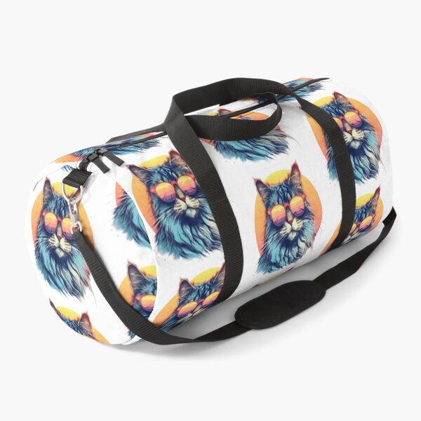 Item preview, Rainbow sunset cat with sunglasses designed and sold by Tiny-Love ⭐⭐⭐⭐⭐.