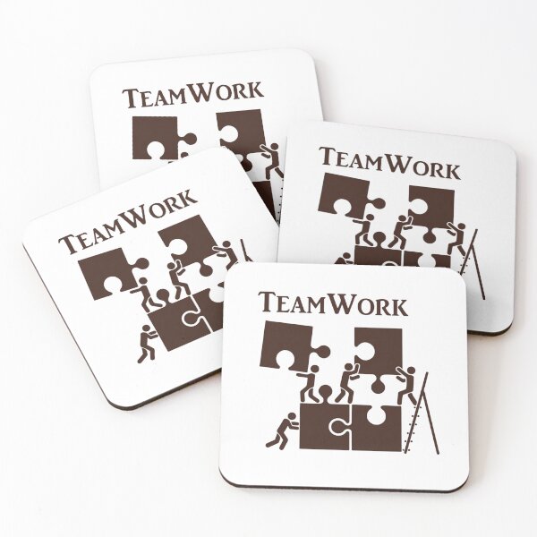Item preview, Teamwork Puzzle — Minimalist Business Collaboration Graphic designed and sold by Colorful-Garden.