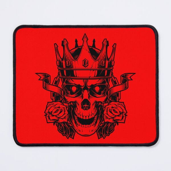 Item preview, King of Skull Vector tattoo designed and sold by Blackout  Brother.