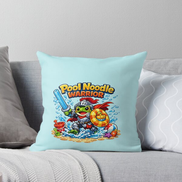Item preview, pool noddle warrior designed and sold by stikrusak.