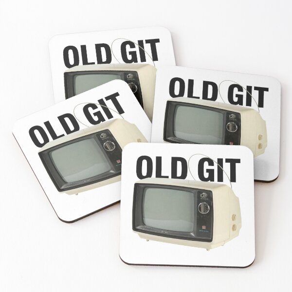 Item preview, Old Git , retro tv designed and sold by CornershopTee.
