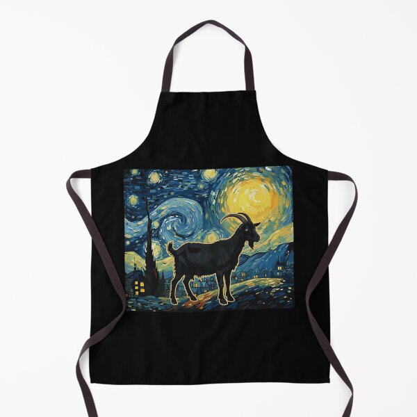 Item preview, Goat Starry Night Van Gogh Art Lover Men Women designed and sold by Littermin.
