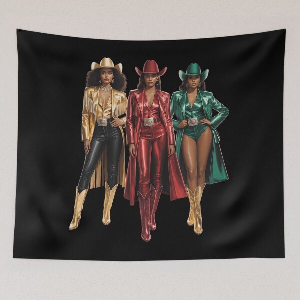 Item preview, Juneteenth Black History Black Cowgirl Western  designed and sold by sailorjessiArt.