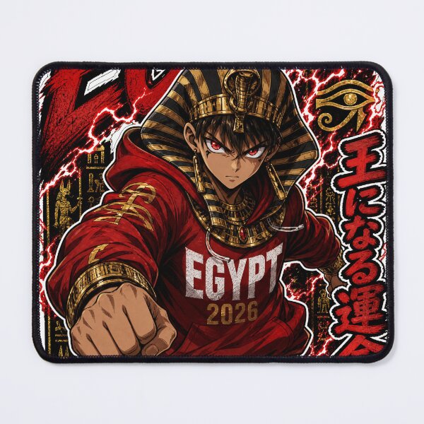 Item preview, Egypt Pharaoh Striker: World Cup 2026 Anime designed and sold by Senpai Syndicate.