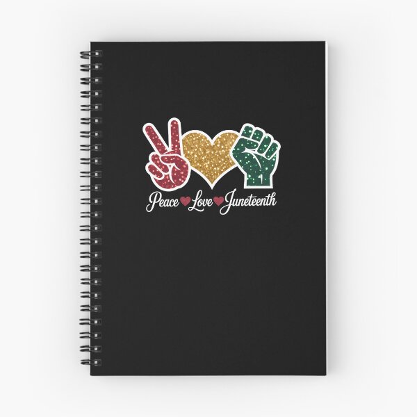 Item preview, Peace Love Juneteenth 1865 Black Pride Freedom designed and sold by sailorjessiArt.