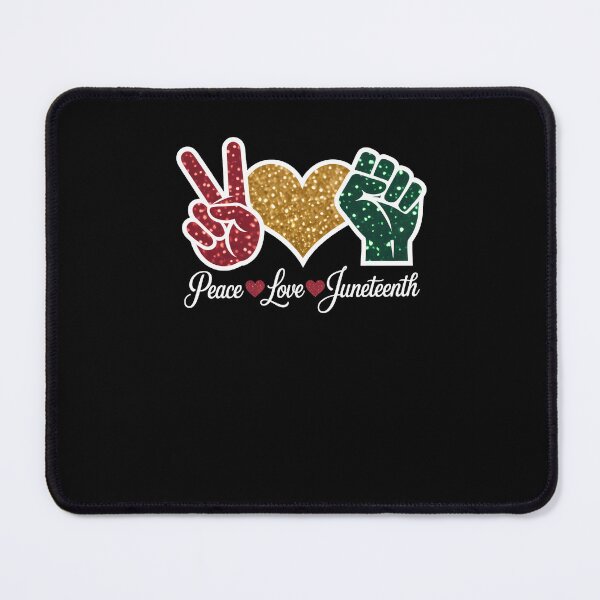 Item preview, Peace Love Juneteenth 1865 Black Pride Freedom designed and sold by sailorjessiArt.