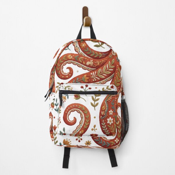 Item preview, Whimsical Floral Folk Art Octopus designed and sold by seven things shop.