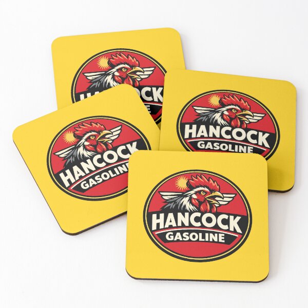 Artikelvorschau, Hancock Gasoline - Historic Oil Company - Vintage USA West Coast Petroleum Brand entworfen und verkauft von FutureTraveller.