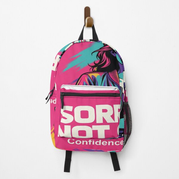 Item preview, Sorry, I’m Not Sorry – Confidence Level: Expert Graphic T-Shirt Design | Bold Women Statement Tee | Retro Neon Streetwear Fashion designed and sold by Sushikidsntod.