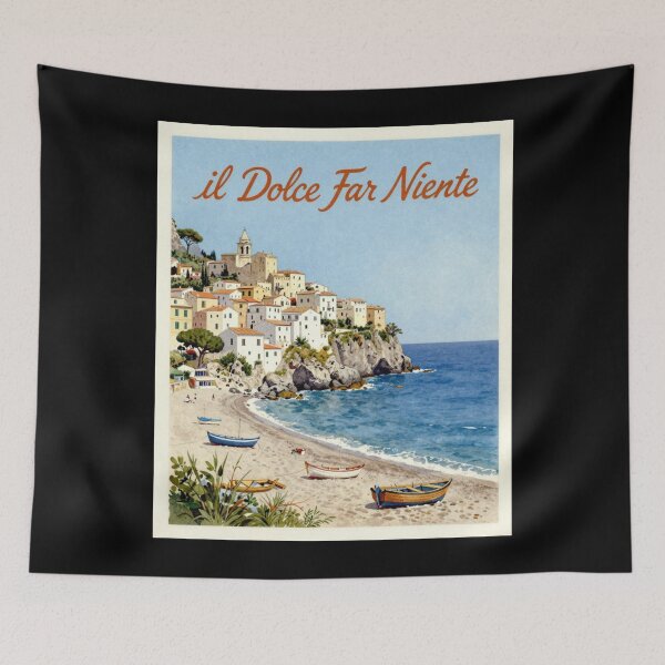 Item preview, Il Dolce far niente designed and sold by LaughandLaugh.