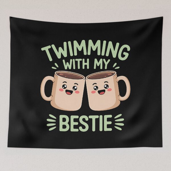Item preview, Matching Twin Spirit Week Twinning With My Bestie Coffee designed and sold by sailorjessiArt.
