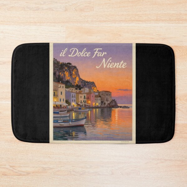 Item preview, Il Dolce far niente designed and sold by LaughandLaugh.