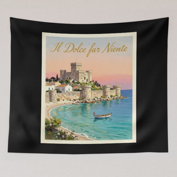 Item preview, Il Dolce far niente designed and sold by LaughandLaugh.