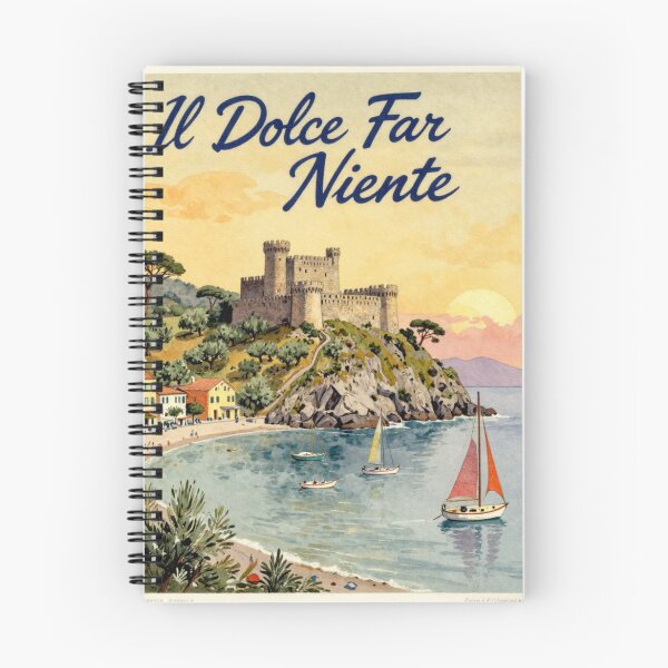 Item preview, Il Dolce far niente designed and sold by LaughandLaugh.
