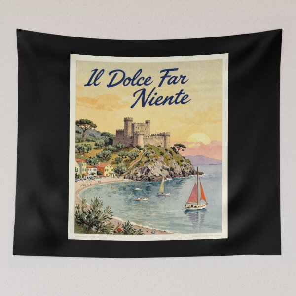 Item preview, Il Dolce far niente designed and sold by LaughandLaugh.