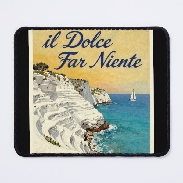 Item preview, Il Dolce far niente designed and sold by LaughandLaugh.
