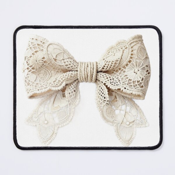 Item preview, Modern Boho-Chic Cream White Ribbon Illustration designed and sold by TaBogroupsRed.