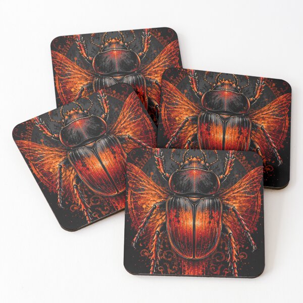 Item preview, Imperial May Beetle (Ember) designed and sold by RimoraArt.