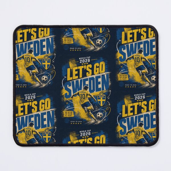 Item preview, Let’s Go Sweden – World Cup 2026 Vintage Distressed Soccer Fan designed and sold by Jandedan.