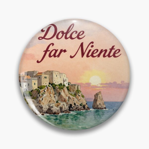 Item preview, il Dolce far niente designed and sold by LaughandLaugh.