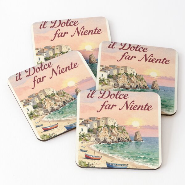 Item preview, il Dolce far niente designed and sold by LaughandLaugh.